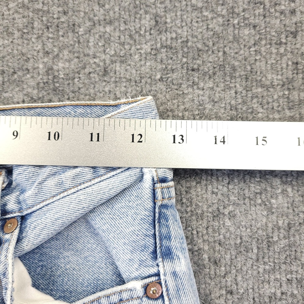 Agolde Riley High Rise Straight Crop Jeans Womens 24x25.5‎ Straight Cotton USA - Picture 7 of 11